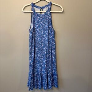 Loft Sleeveless Floral Dress - Large